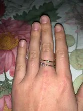 IPARAM-Conjunto de 4 anillos de circonita de cristal para mujer, juego de anillos de oro 2020, set de anillos de compromiso bohemios vintage para mujer, joyería para fiesta