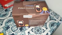 LUCKY FF1108-1CWLA-Sonar inalámbrico recargable para pesca, buscador de peces portátil, profundidad de agua de 45M, ecosound