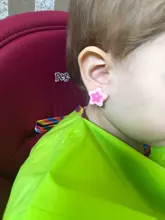 Niños lindo Animal flores oreja Clip oreja Cuff creativo dibujos animados chica pendiente Clip princesa dulce Clip pendiente niños joyería regalo