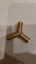 Tee-Connector Joiner-Piece BRASS Hose Pneumatic-Connect-Plug-Socket Fuel-Water-Air-Pipe