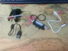 Bicycle-Light Bike Battery-Style Tail-Safety-Warning Rear Rechargeable Zacro Or LED