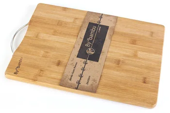 

Bamboo Chopping Blocks Tool Rectangle Hangable Cutting Board Durable Non-slip Kitchen Accessories Chopping Vegetable Steak