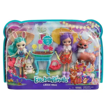 

Enchantimals. Set of 2 dolls with favorite little animals