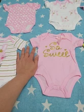 2021 6 unids/set Unisex bebé recién nacido ropa de bebé de algodón de chica ropa de dibujos animados de niñas ropa de bebé monos Bodysuits