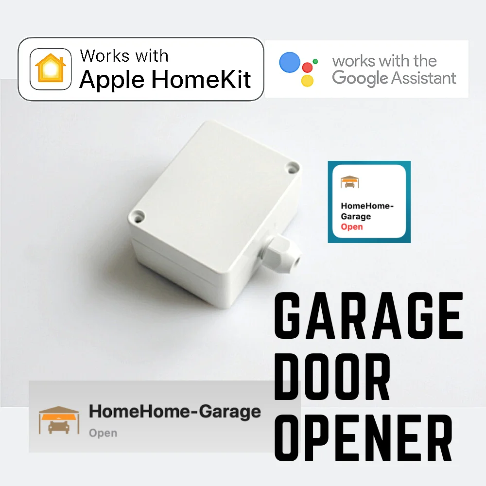 GarageDoorForAppleHomeKitSmartHomeWiFiSwitchRelayPortalGate