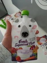 8 Uds de alta calidad con cierre exprimido fresco bolsas práctica bebé destete comida puré de reutilizable apretar para recién nacido