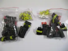 Way-Amp Electrical-Wire-Connector-Plug Super-Seal Waterproof 2-Pin for 2-5sets-Kit 1/2/3-/..