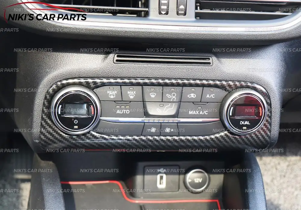 Рамка блока управления воздухом для Ford Focus-ABS пластик 1 комплект/1 шт формовочные украшения автомобиля Стайлинг