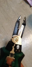 Cutter Hand-Tools Wire-Stripper-Cable Electrician-Pliers Terminal-Crimping Multifunctional