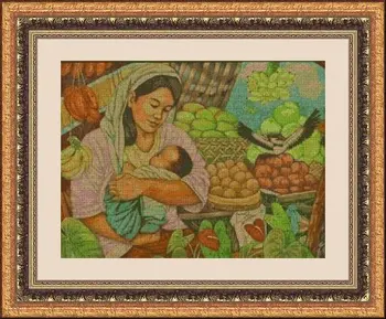 

CROSS STITCH KIT PANDATHREAD NOVELTIES 33633