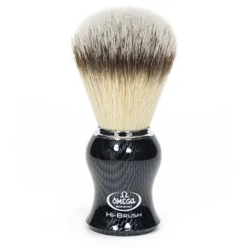 

Synthetic hair shaving Brush "Hi Brush" Omega carbon effect