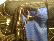 WORKPRO-Bolsa de herramientas de alta resistencia para hombe, organizador de utensilios de 14/15/16 pulgadas de gran capacidad, multibolsa, bandolera