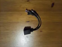 ANPWOO Cable POE pasivo de potencia sobre Ethernet Cable adaptador divisor POE RJ45 inyector de módulo de fuente de alimentación 12 v 48v para IP Cámara