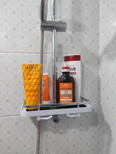 Organizer Bathroom Rack-Holder Tray Shelves Shower-Shampoo Practical Single-Tier