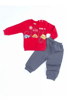 

Red Male Baby 2 li Suit