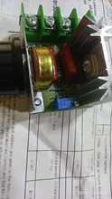 Regulador de voltaje oscurecimiento AC 220V 2000W SCR, controlador de velocidad del Motor, termostato, módulo regulador de voltaje electrónico