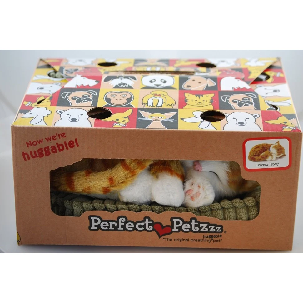 Котенок Оранжевый Тэбби с дыханием PerfectPetzzz