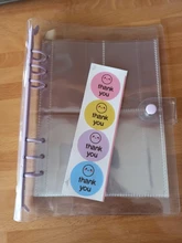 MINKYS-carpeta A6/A5, cubierta rosa y azul púrpura para cuaderno y organizador de fotos, Agenda, planificador, cubierta tipo bala, papelería escolar