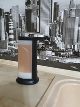 Dispensador de jabón líquido sin contacto, dispositivo automático, manos libres, bomba para baño y cocina, con sensor inteligente, 400ML