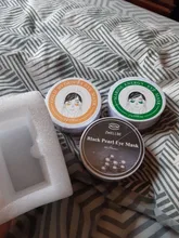 Mascarilla de colágeno con perlas negras, parches de Gel hidratante Natural para los ojos, elimina las ojeras, bolsa antiedad, cuidado de la piel, 60 uds.