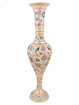 

Vase kashmirskaya (flowers grapes)