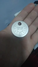 Herramienta de medición de bujía, 1 unidad, calibre de bujía, tipo moneda, rango de 0,6-2,4mm, calibre de bujía