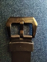 Hebilla de Metal para reloj de hombre, correa de reloj de 16MM, 18mm, 20mm, 22mm, 24mm y 26mm, correa de reloj de plata y Negro cepillado, accesorios de cierre de acero inoxidable 316L