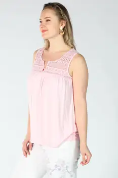 

Sans Textile Women Roba Ruched Viscose Blouse 65 N16011