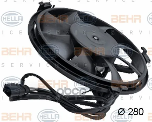 Вентилятор Радиатора 12v HELLA арт. 8EW351039-771