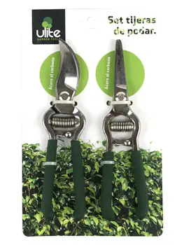 

Set 2 carbon steel pruning shears Ulite ULM51