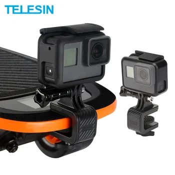 

TELESIN Skateboard Clamp Mount Holder Surfboard Stand Clip for GoPro for Xiaomi YI for EKEN Action Camera Sport Accessories
