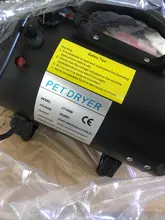 2600w profesional secadores para perros mascotas secador de pelo gato ajustable aseo soplador de aire de temperatura ajustable Con 3 boquillas