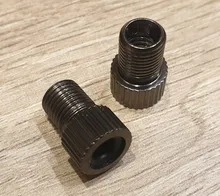 Adaptador de válvula de aleación Presta para neumático de bicicleta de carretera, adaptador de válvula de aire francés para convertir a válvula estadounidense, herramienta de bomba, accesorio, envío gratuito, Uds.
