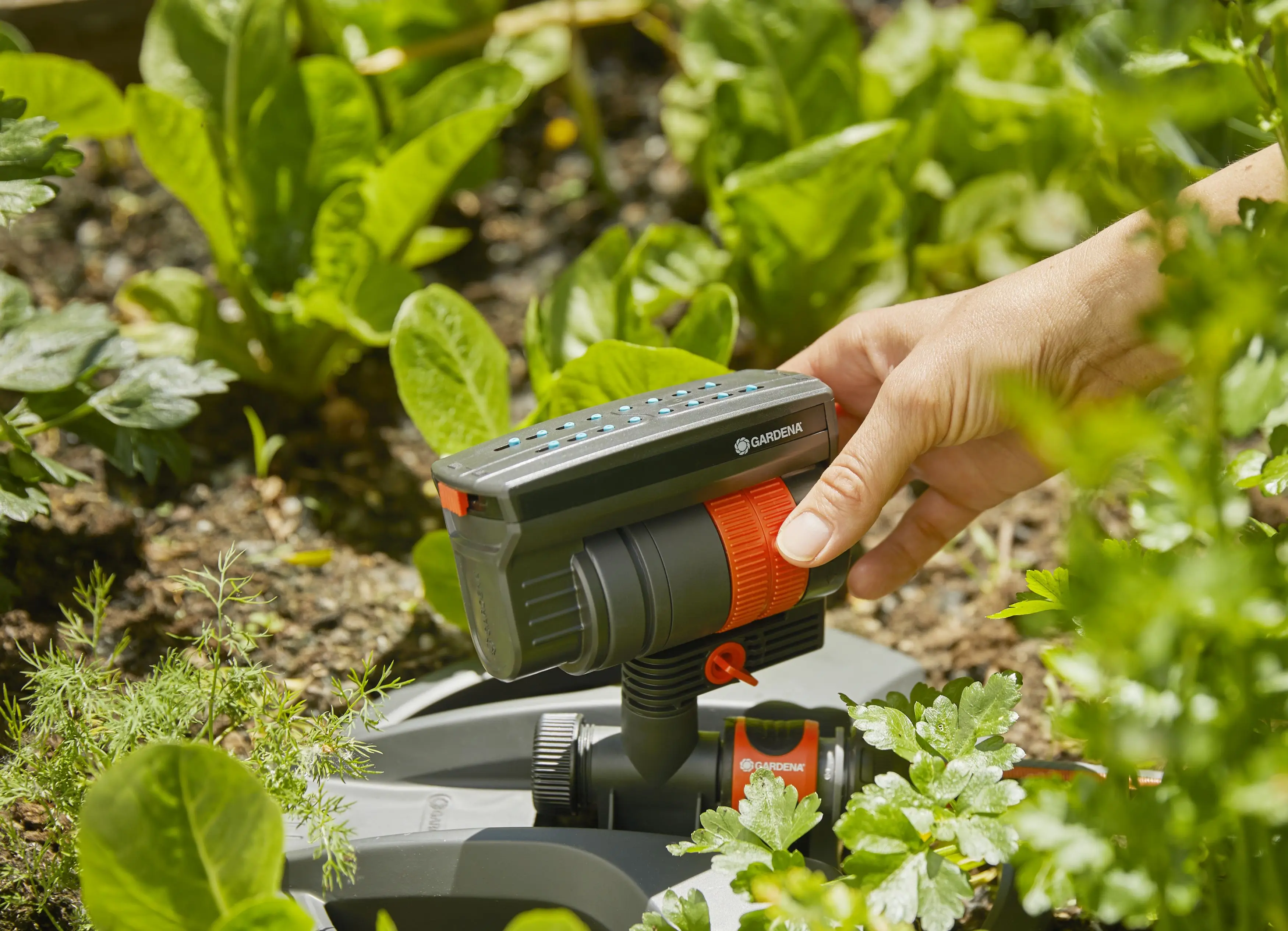 Sprinkler Oscillating Gardena Aquazoom Compact Garden Sprinklers Aliexpress