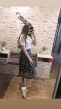 Mozuleva-faldas de gasa de cintura alta para mujer, faldas informales con estampado Floral, falda Maxi para la playa de talla grande S-3XL, primavera y verano, 2021