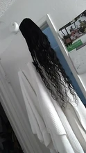 Suelto ola peluca 30 pulgadas frente de encaje pelucas de cabello humano para mujeres 5x5x5 cierre peluca peruana suelta peluca con malla Frontal de la onda suelta peluca Frontal