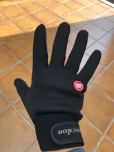 Guantes de ciclismo con soporte de muñeca para invierno, protectores de mano antideslizantes para deportes al aire libre, a prueba de viento, con pantalla táctil