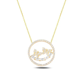 

14 carat Gold Butterfly Necklace