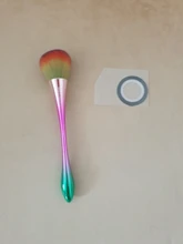 ROHWXY-cepillo para uñas, cepillo para polvo de uñas, esmalte de uñas de Gel UV, nailon, profesional, herramientas de diseño