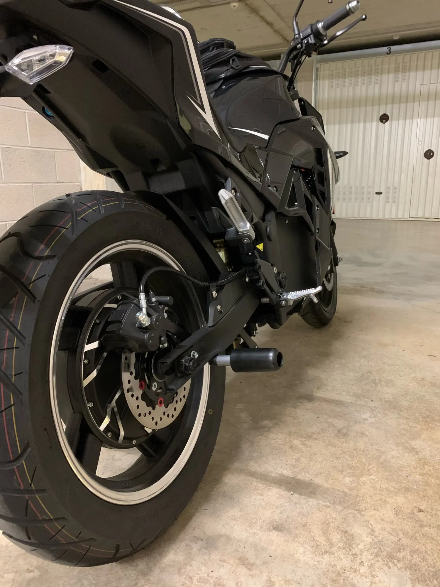 10mm Universal Motorcycle Black Frame Slider Anti Crash