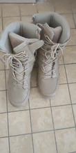 Military-Boots Hiking-Shoes Army Outdoor High-Top Mens New Anti-Collision-Quality