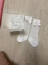 Calcetines ajustados hasta la rodilla de princesa para niños y niñas, medias finas con Lazo de algodón sólido y malla elástica, de 0 a 3 años, para verano