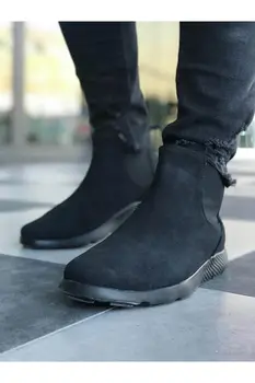 

Chekich CH049 Suede ST Male Boots BLACK 418266868