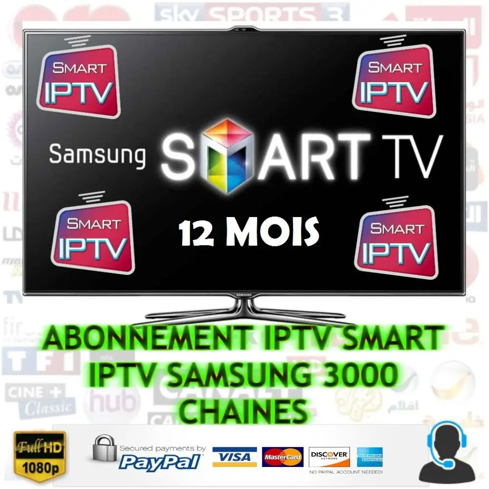 IPTV Smarters Pro Smart IPTV Siptv iptv 12 meses en cine y Series en Spor