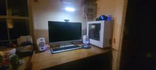 Clip Desk-Lamp Led-Light Eye-Protected-Lamp Brightness Office Led Long-Arm Bedroom 