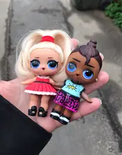 L O L Sorpresa elegir 1 pieza Original ropa de vestidos trajes para LOL 8cm gran hermana muñecas unicornio vestido de los niños muñeca de juguete para regalo