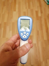 Oxímetro de pulso Digital para dedo, medidor de saturación de oxígeno en sangre, Monitor de ritmo cardíaco SPO2 PR + termómetro infrarrojo