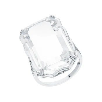 

Silver ring with sieve and cubic zirconium sunlight sample 925 test