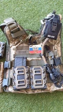 Bolsa de revista táctica Molle para Ar15 M4 5,56 7,62 9mm escorpión rápido Mag de liberación rápida Mag TPR funda con cubierta caja de engranaje de caza