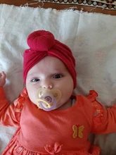 Diademas para recién nacidos y niños pequeños, sombrero sólido anudado, gorrito, accesorios para la cabeza